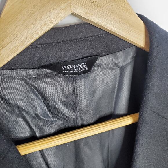 Pavone black 100% Cashmere blazer in size 46R - Picture 7 of 9